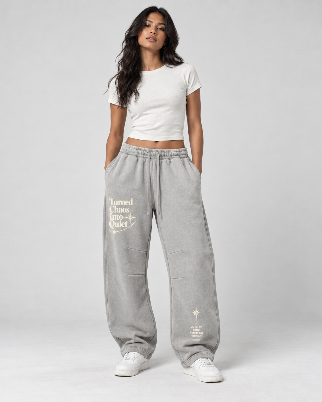 Turned Chaos Into Quiet Vintage Wash Sweatpants | Christian Streetwear