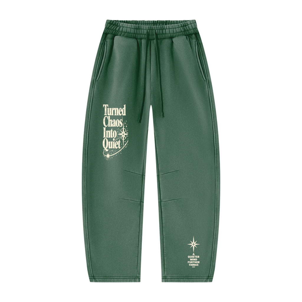 Turned Chaos Into Quiet Vintage Wash Sweatpants | Christian Streetwear