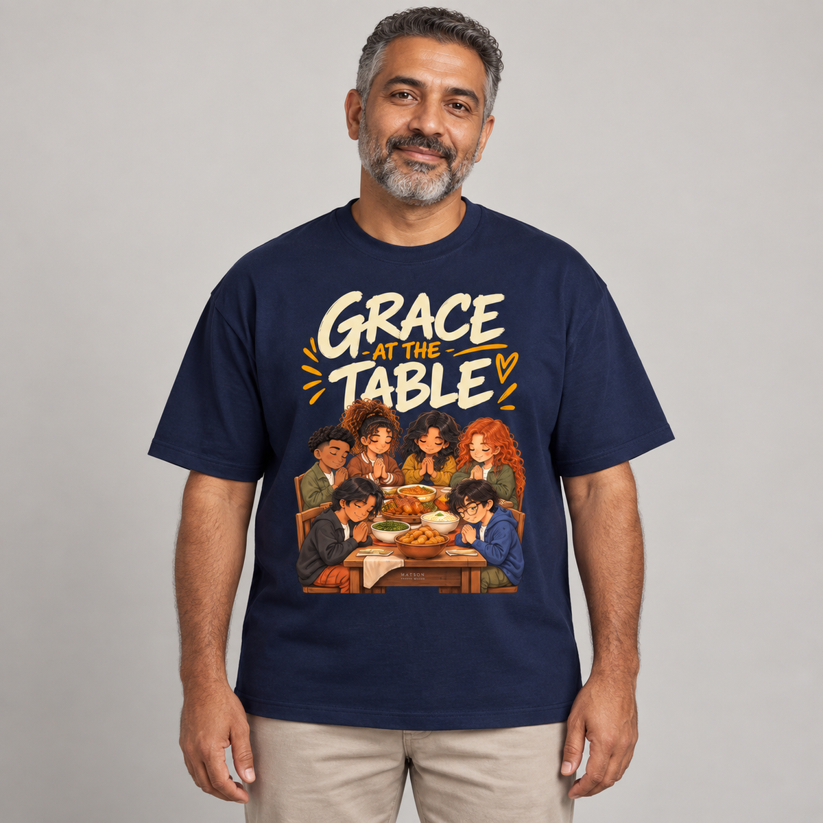 Christian,Thanksgiving,Faith,Gratitude,Prayer,Apparel,Anime,Oversized,Cotton,Unisex